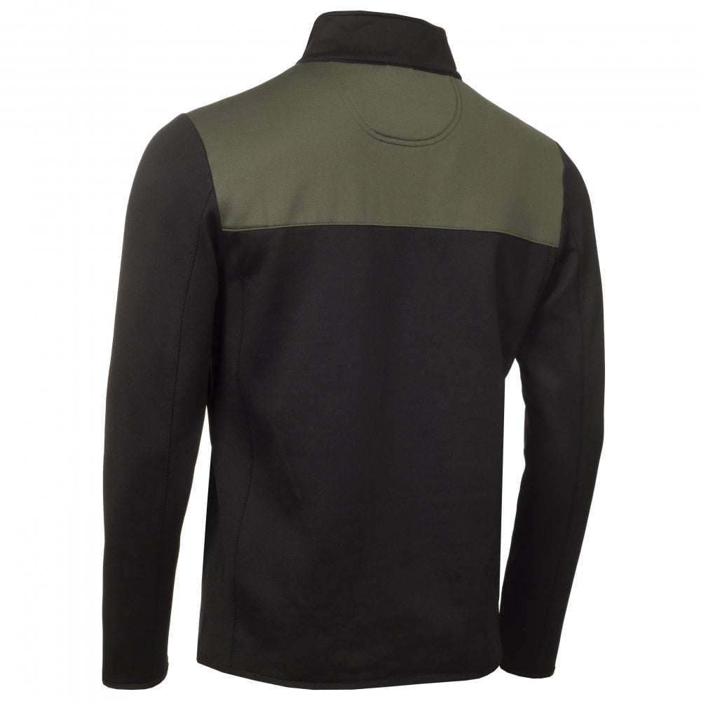 Calvin Klein NEWPORT HALF ZIP Charcoal Marl - Clothing from Gamola Golf Ltd  UK